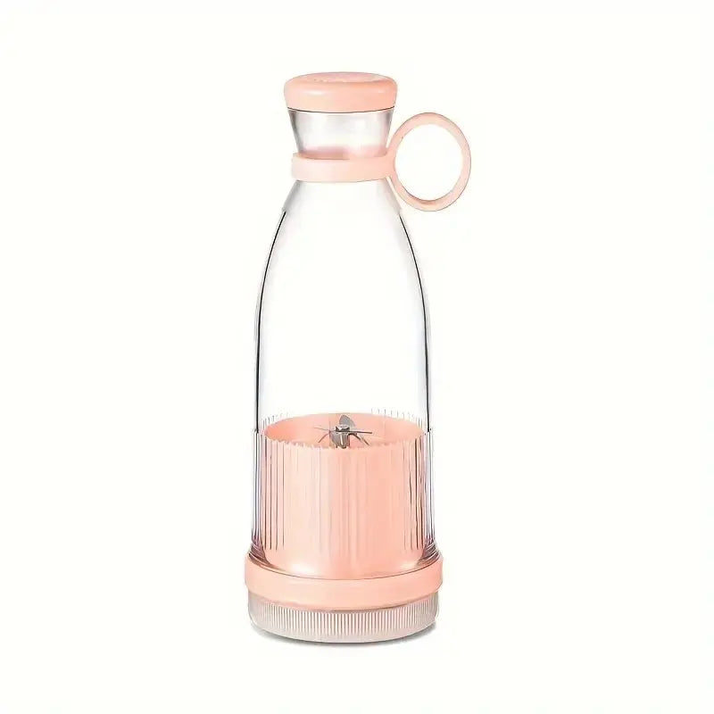380ML Juicer USB Rechargeable Blender Fresh Fruit Juicer Portable Juice Bottle Mini Fast Electric Blender Smoothie Ice Maker