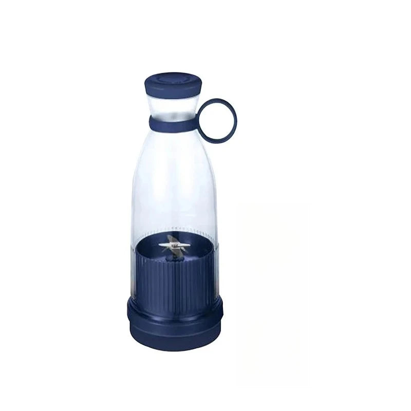 380ML Juicer USB Rechargeable Blender Fresh Fruit Juicer Portable Juice Bottle Mini Fast Electric Blender Smoothie Ice Maker